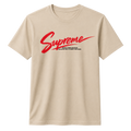 SUPREME 100% Cotton T-shirt X NOTCH - Beige