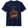 Pench Silent Hunter 100% Cotton T-shirt X NOTCH - Navy Blue