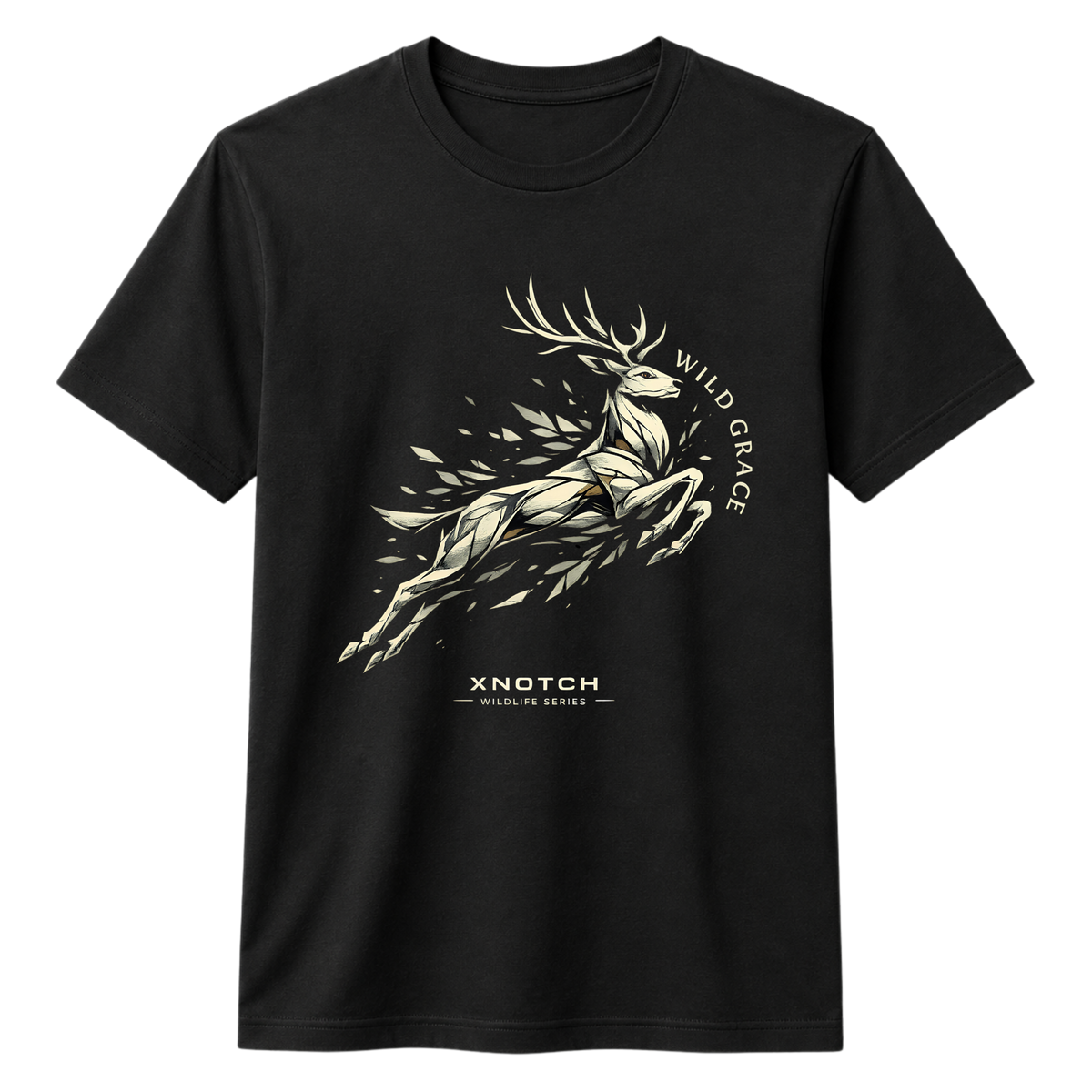 Wild Grace 100% Cotton T-shirt X NOTCH - Black