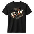 BMX Graphic 100% Cotton T-shirt X NOTCH - Black