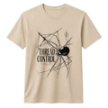 Thread Control Spider Graphic 100% Cotton T-shirt X NOTCH - Beige