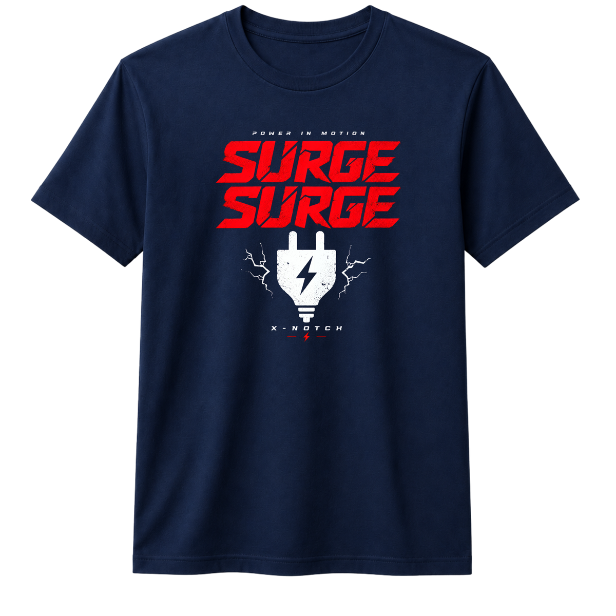 Surge 100% Cotton T-shirt X NOTCH - Navy Blue
