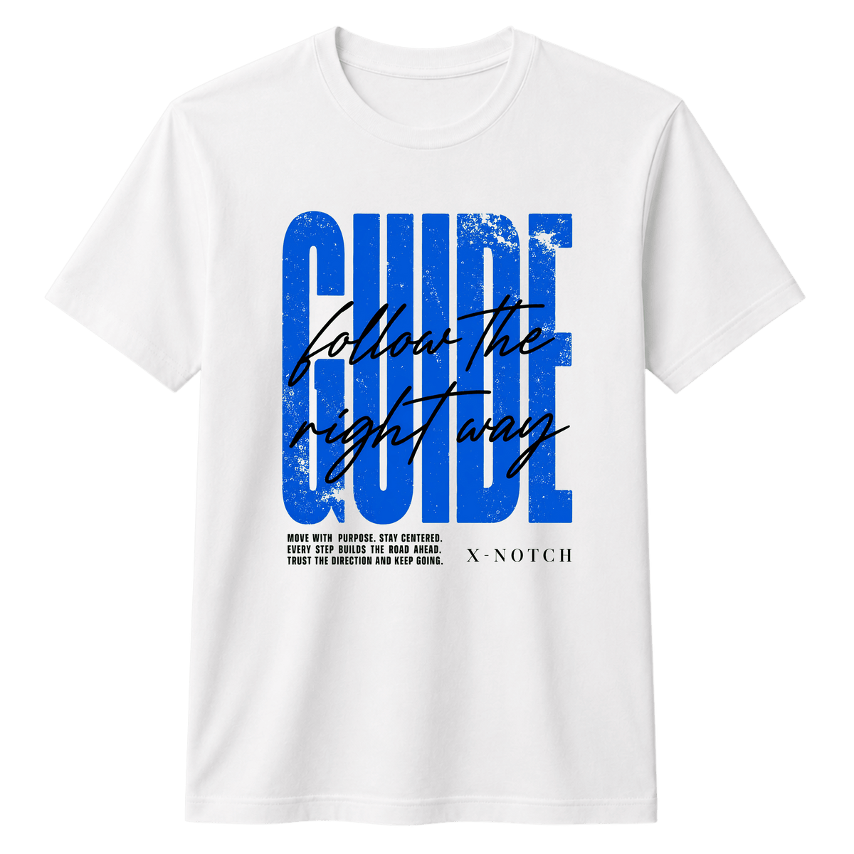 Guide 100% Cotton T-shirt X NOTCH - White