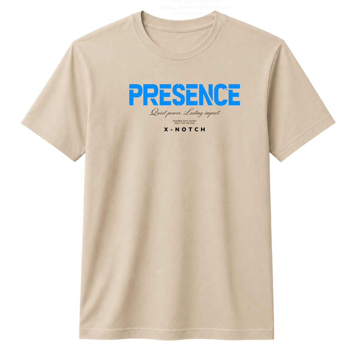 Presence 100% Cotton T-shirt X NOTCH - Beige