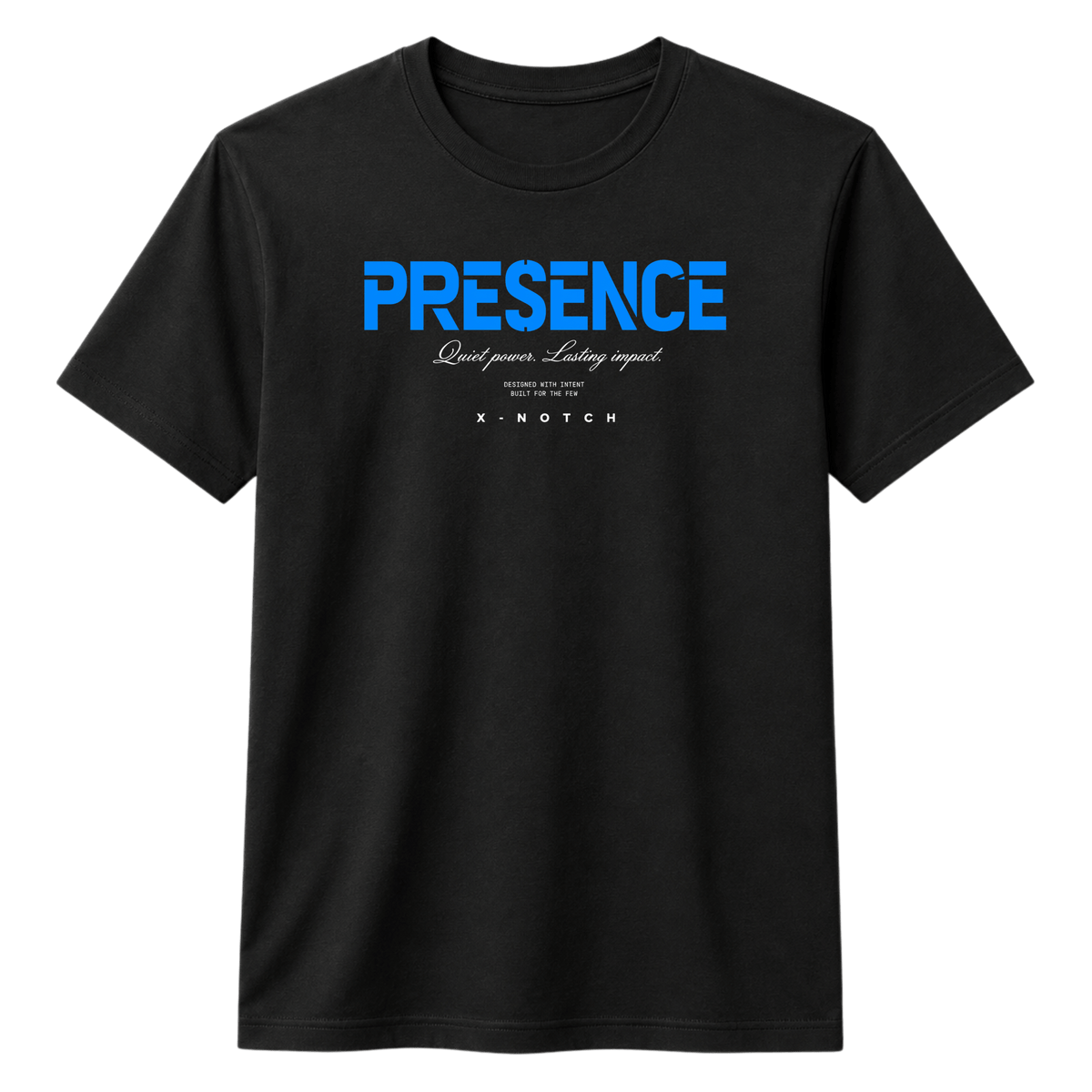 Presence 100% Cotton T-shirt X NOTCH - Black