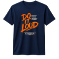Do It Loud 100% Cotton T-shirt X NOTCH - Navy Blue