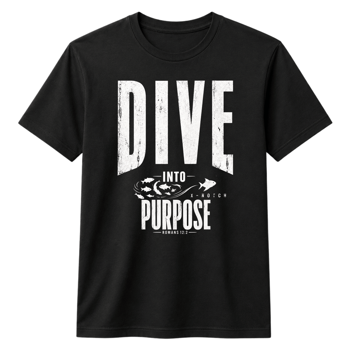 Dive Into Purpose 100% Cotton T-shirt X NOTCH
