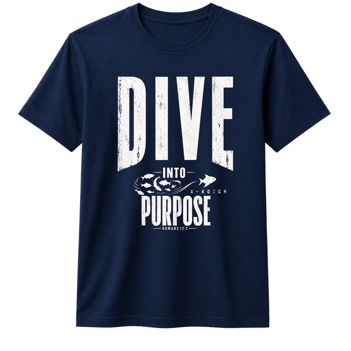 Dive Into Purpose 100% Cotton T-shirt X NOTCH
