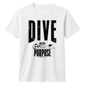 Dive Into Purpose 100% Cotton T-shirt X NOTCH - White