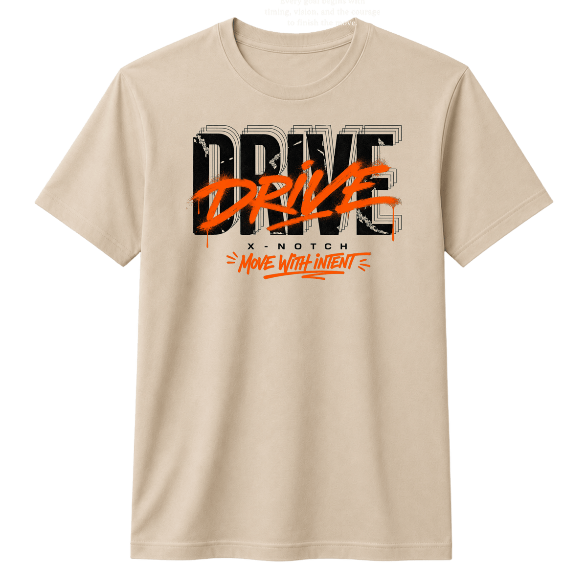 Drive 100% Cotton T-shirt X NOTCH - Beige