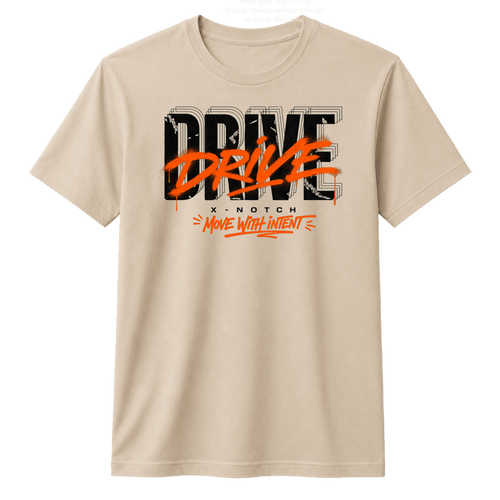 Drive 100% Cotton T-shirt X NOTCH - Beige