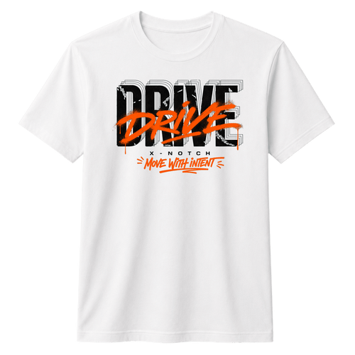 Drive 100% Cotton T-shirt X NOTCH - White