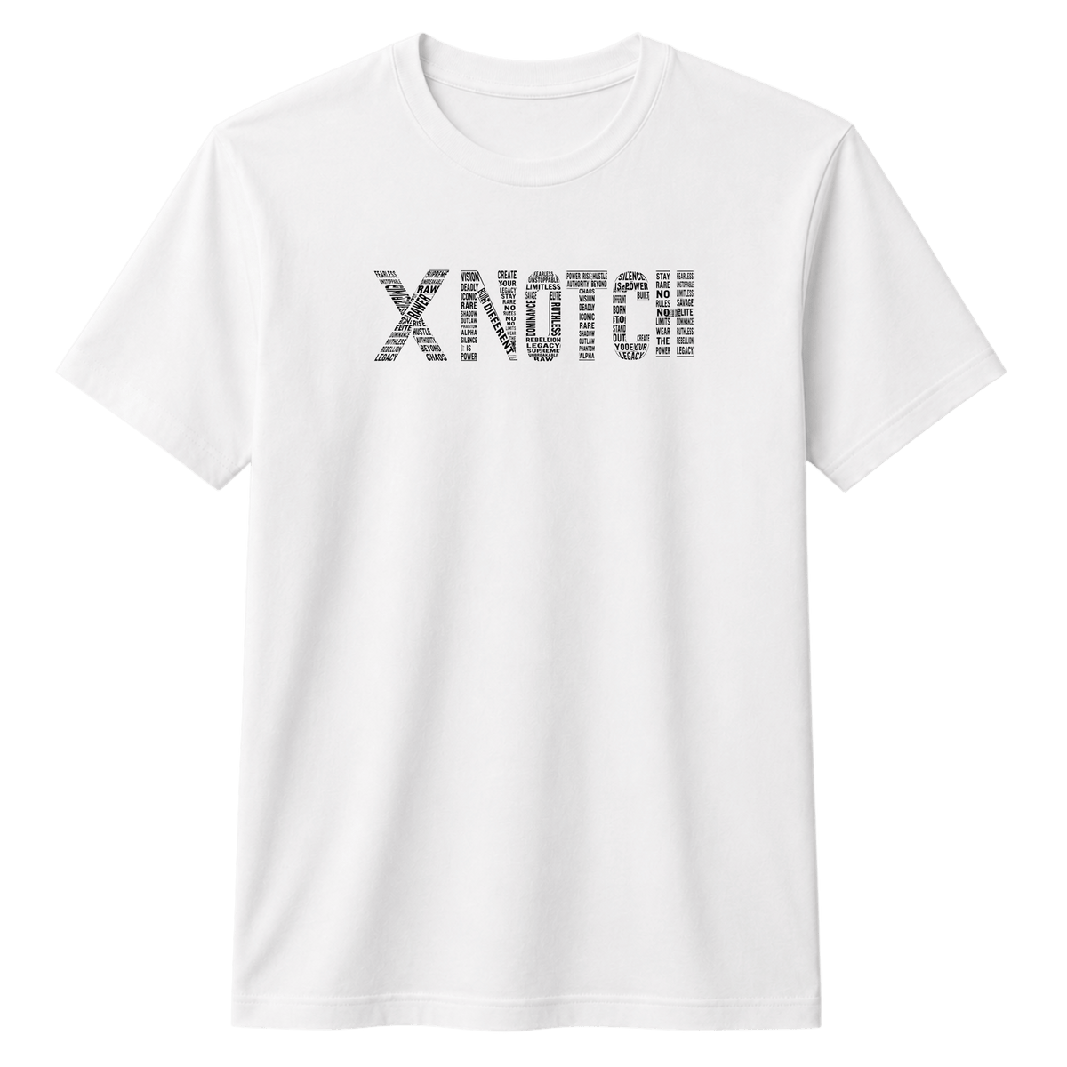 X NOTCH 100% Cotton T-shirt - White