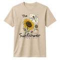 The Sunflower Graphic 100% Cotton T-shirt X NOTCH - Beige