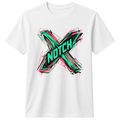 X Abstract Streetwear Graphic 100% Cotton T-Shirt – X NOTCH - White
