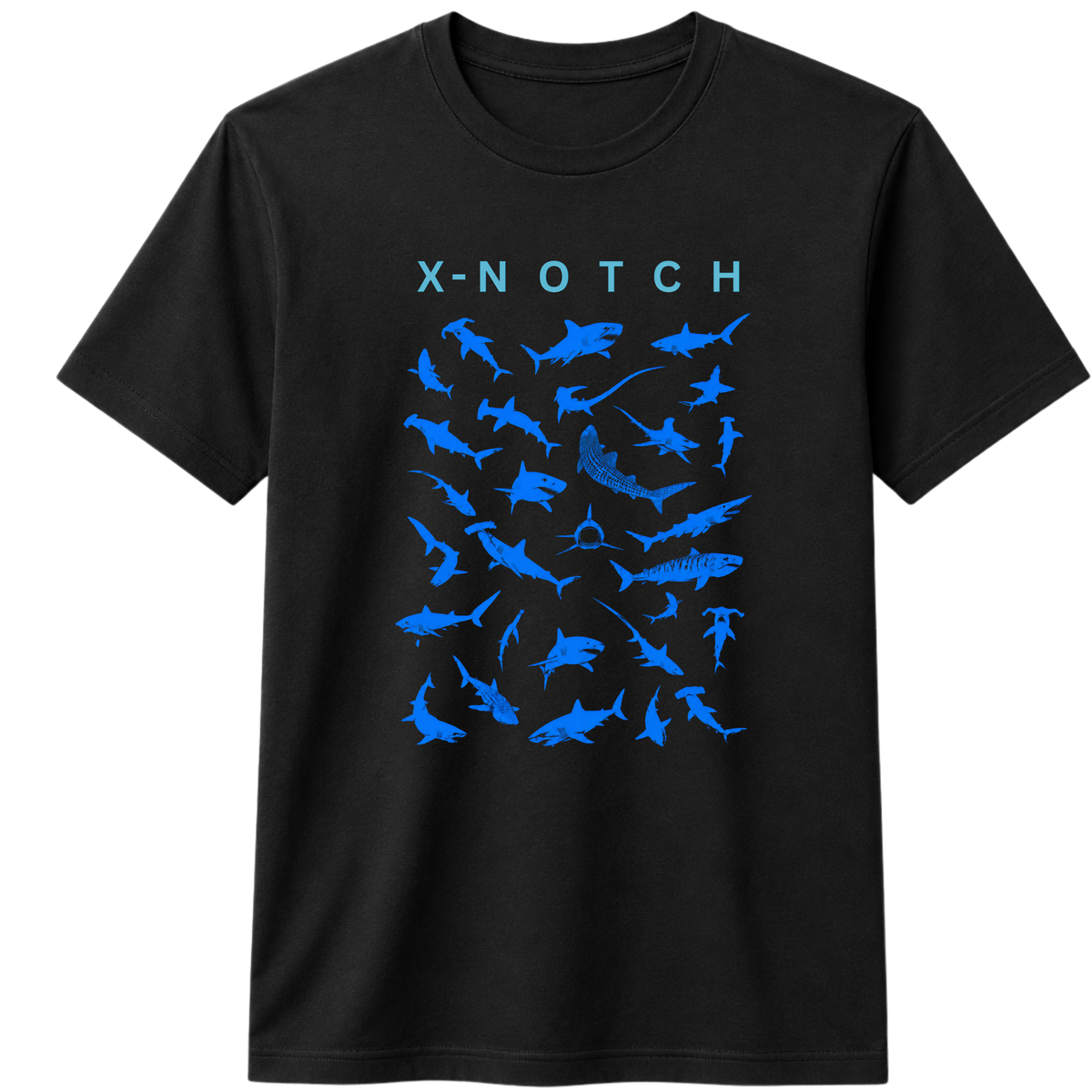 Shark Kingdom 100% Cotton T-Shirt – X NOTCH