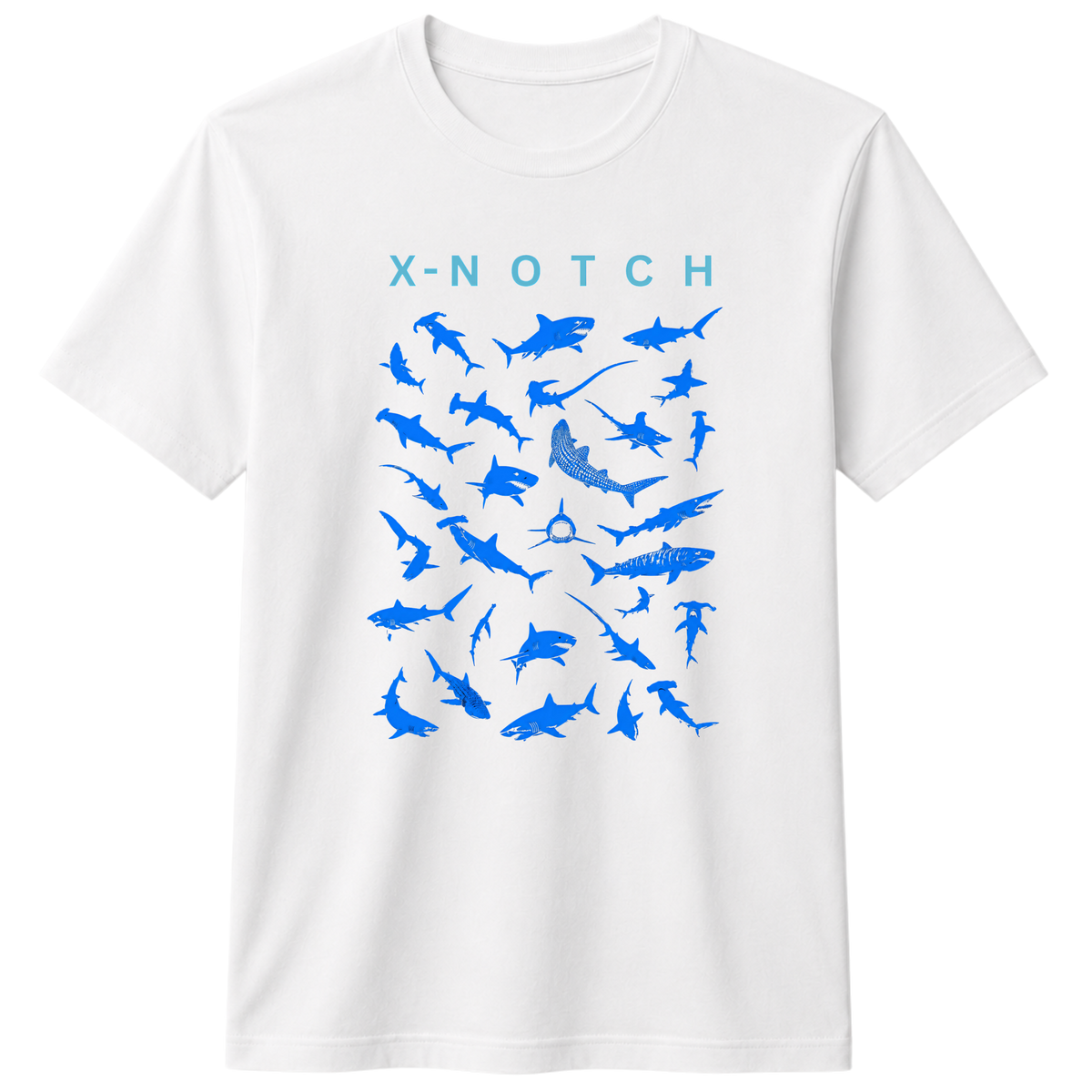 Shark Kingdom 100% Cotton T-Shirt – X NOTCH