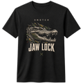 Jaw Lock Crocodile Graphic 100% Cotton T-Shirt – X NOTCH - Black