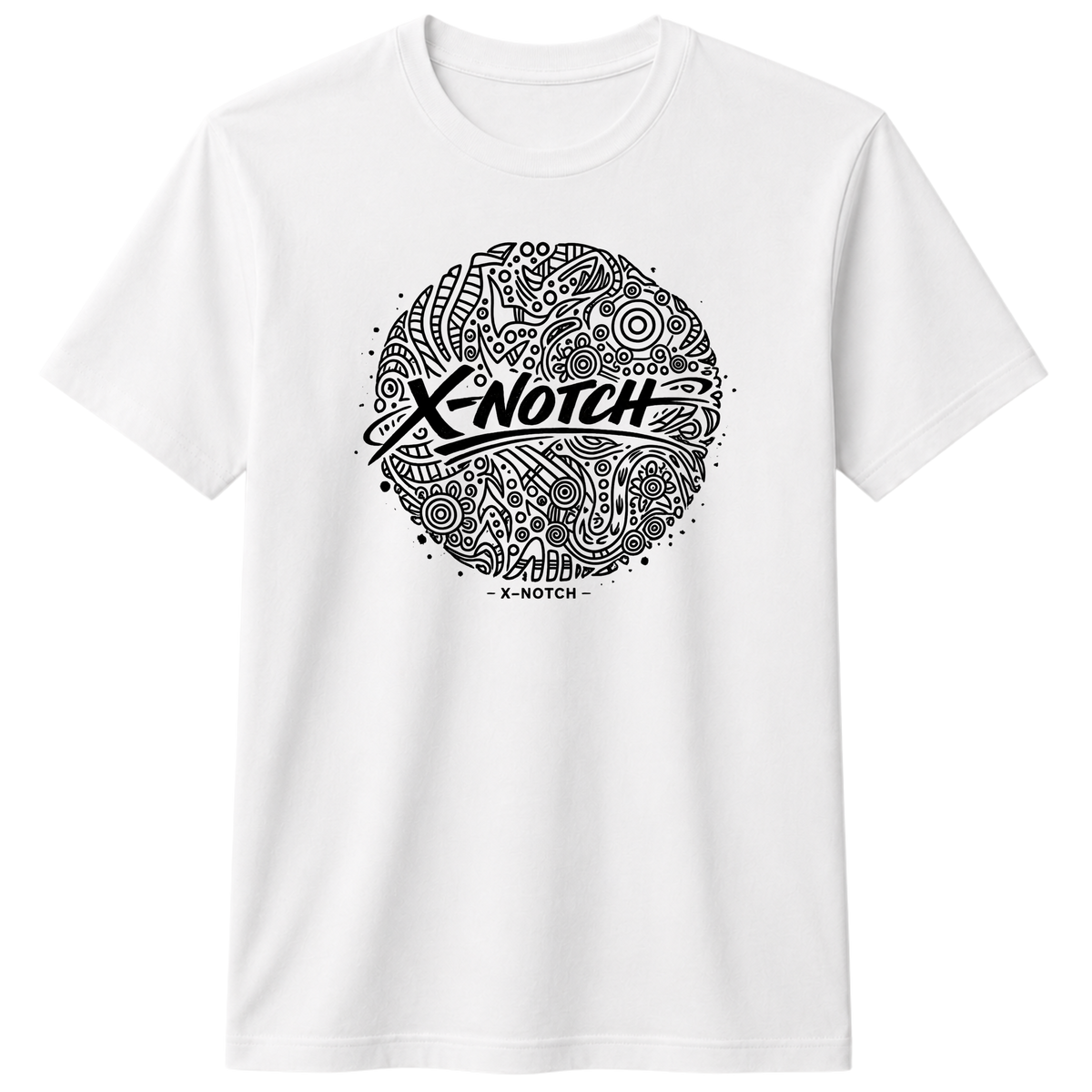 X NOTCH Pattern Fusion 100% Cotton T-Shirt – X NOTCH