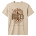 Rooted 100% Cotton T-shirt | X NOTCH - Beige