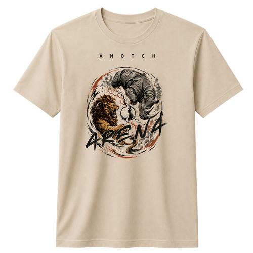 ARENA 100% Cotton T-shirt X NOTCH - Beige