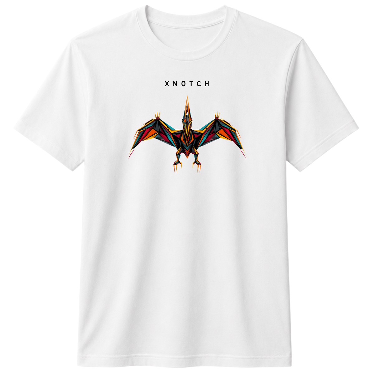 Sky Rex 100% Cotton T-shirt | X NOTCH - White