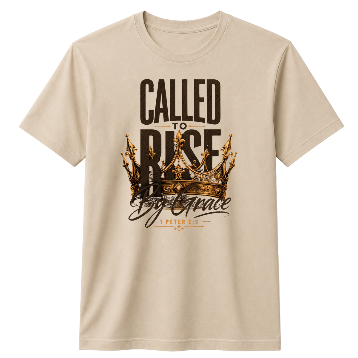 Called to Rise by Grace 100% Cotton T-shirt / X NOTCH
