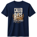 Called to Rise by Grace 100% Cotton T-shirt / X NOTCH - Navy Blue