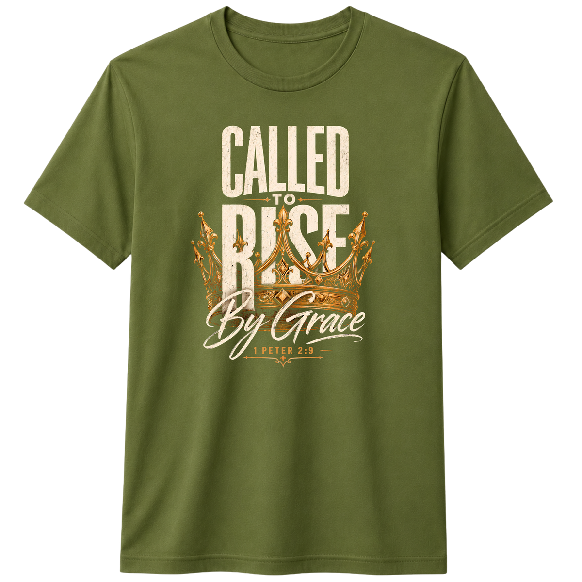 Called to Rise by Grace 100% Cotton T-shirt / X NOTCH