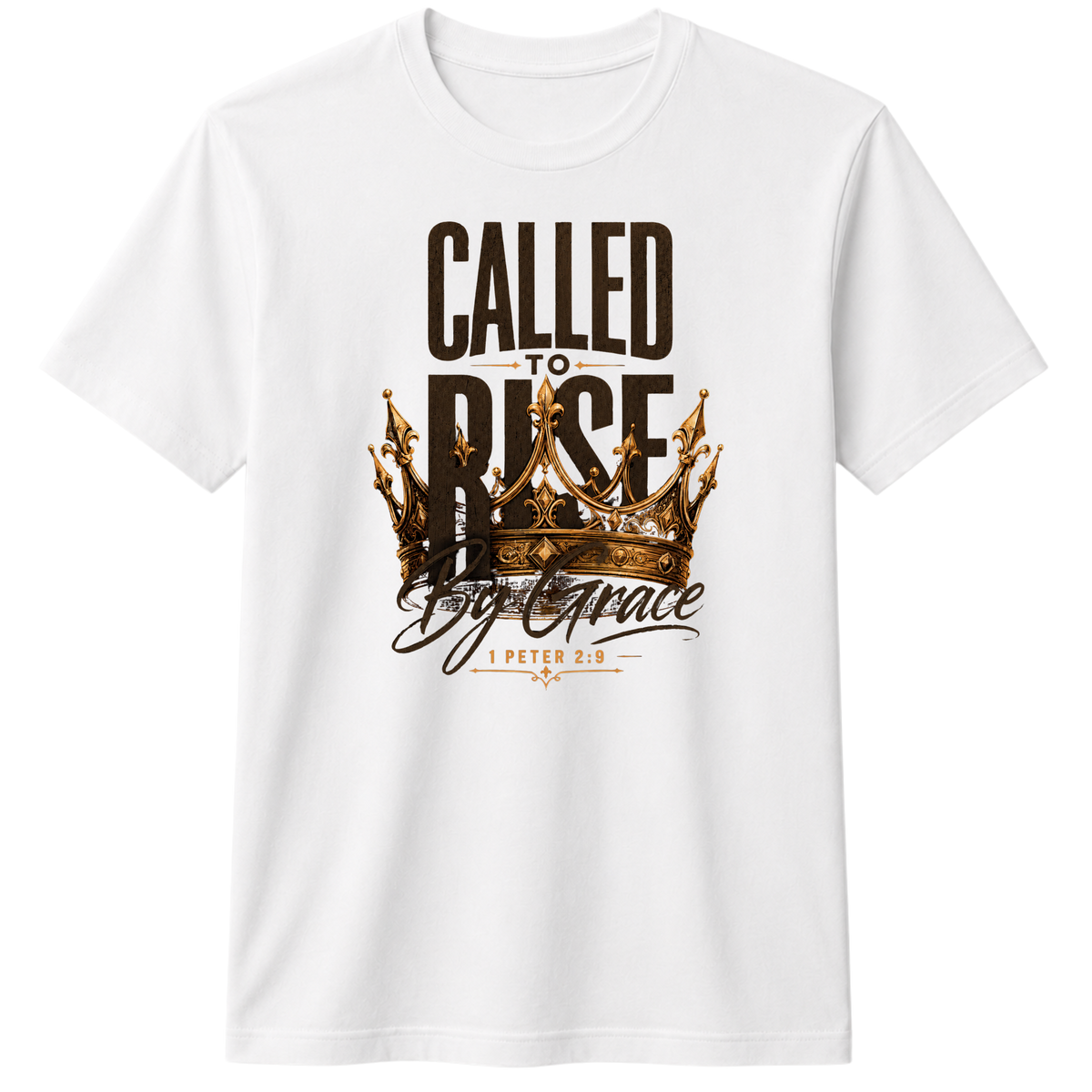 Called to Rise by Grace 100% Cotton T-shirt / X NOTCH