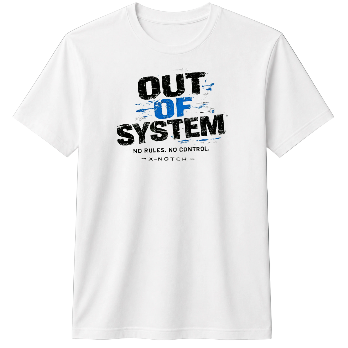 OUT OF SYSTEM 100% Cotton T-shirt X NOTCH