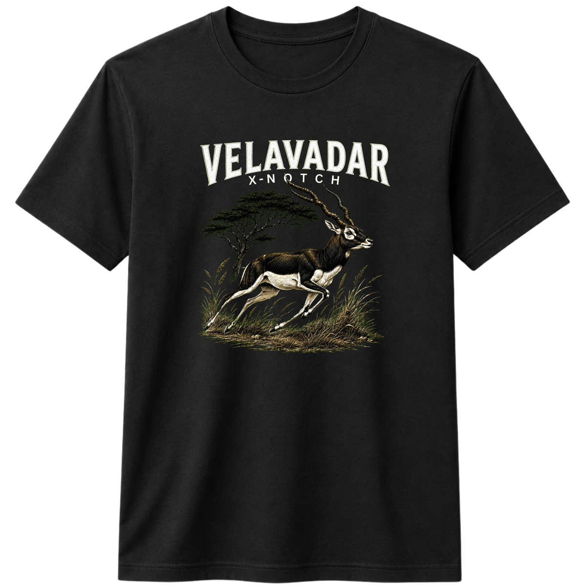 VELAVADAR 100% Cotton T-shirt X NOTCH