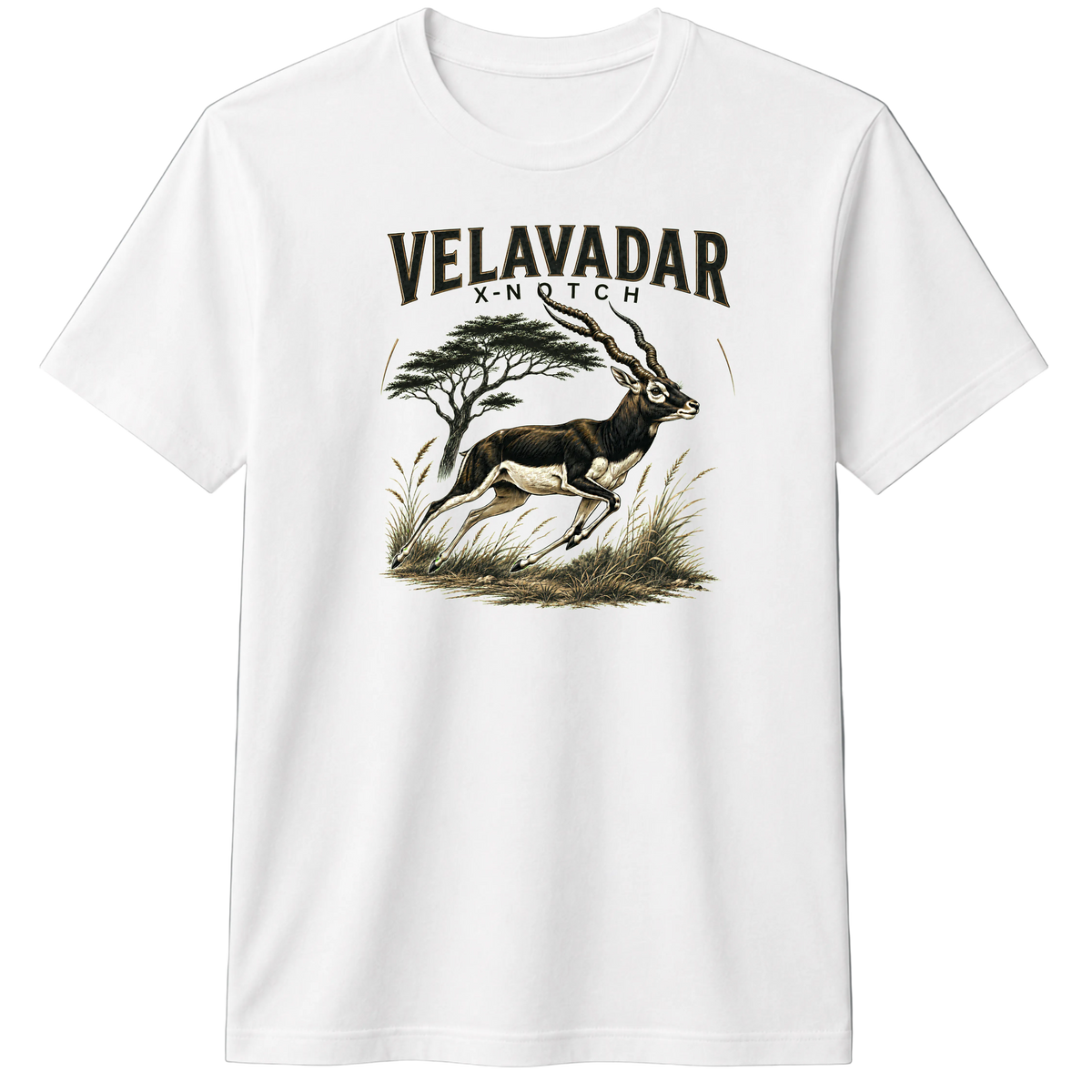 VELAVADAR 100% Cotton T-shirt X NOTCH