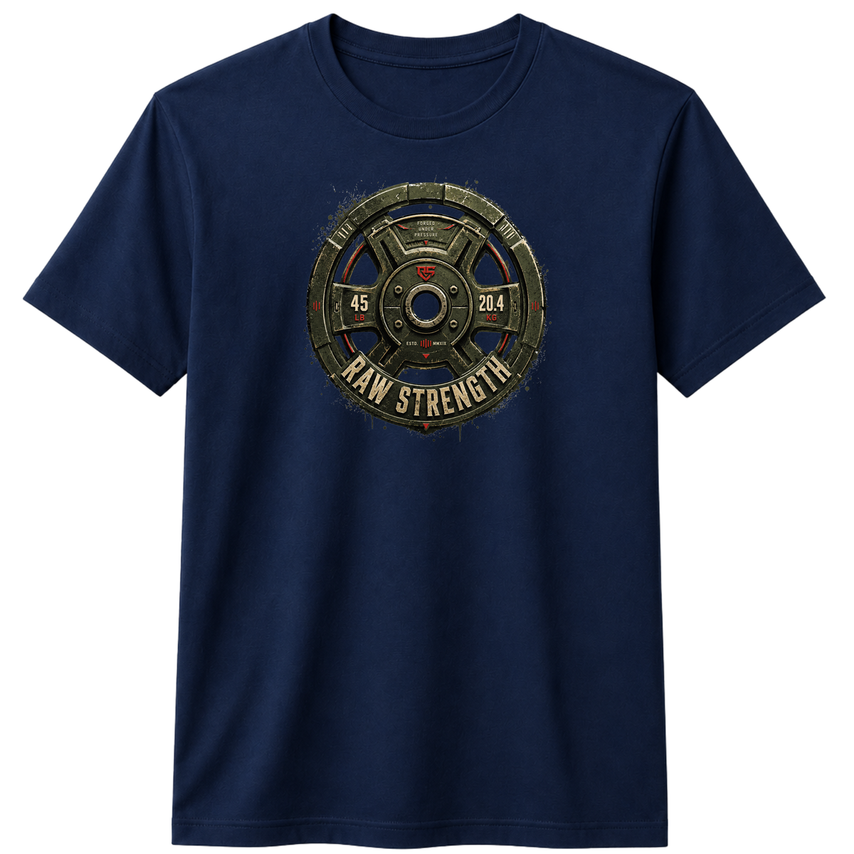 RAW STRENGTH 100% Cotton T-shirt X NOTCH