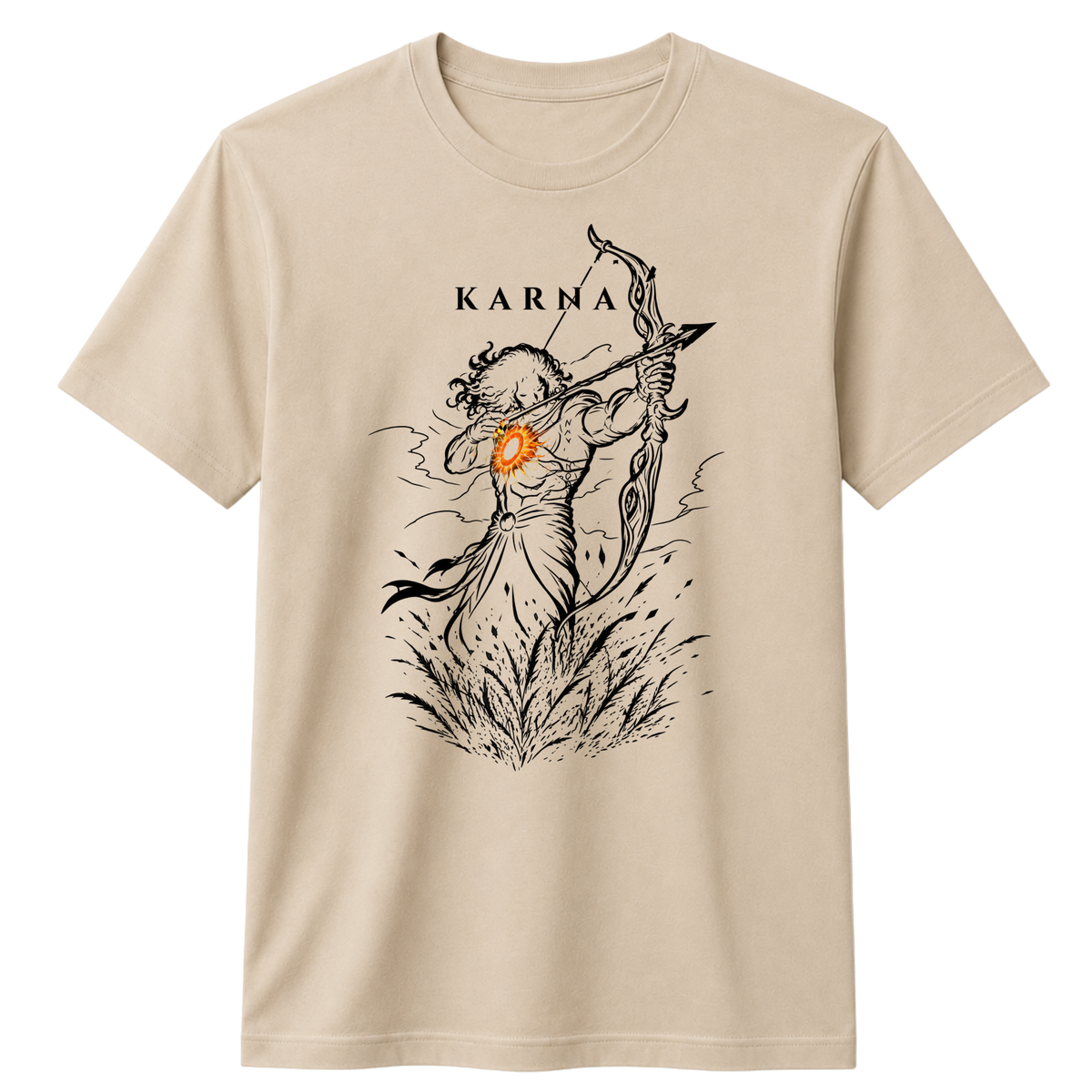 KARNA 100% Cotton T-shirt X NOTCH